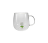 Flower-shaped Glass Water Cup YD-CUP-191
