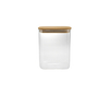 Square Clear Glass Storage Jar Made of High Borosilicate Glass YD-STJ-208
