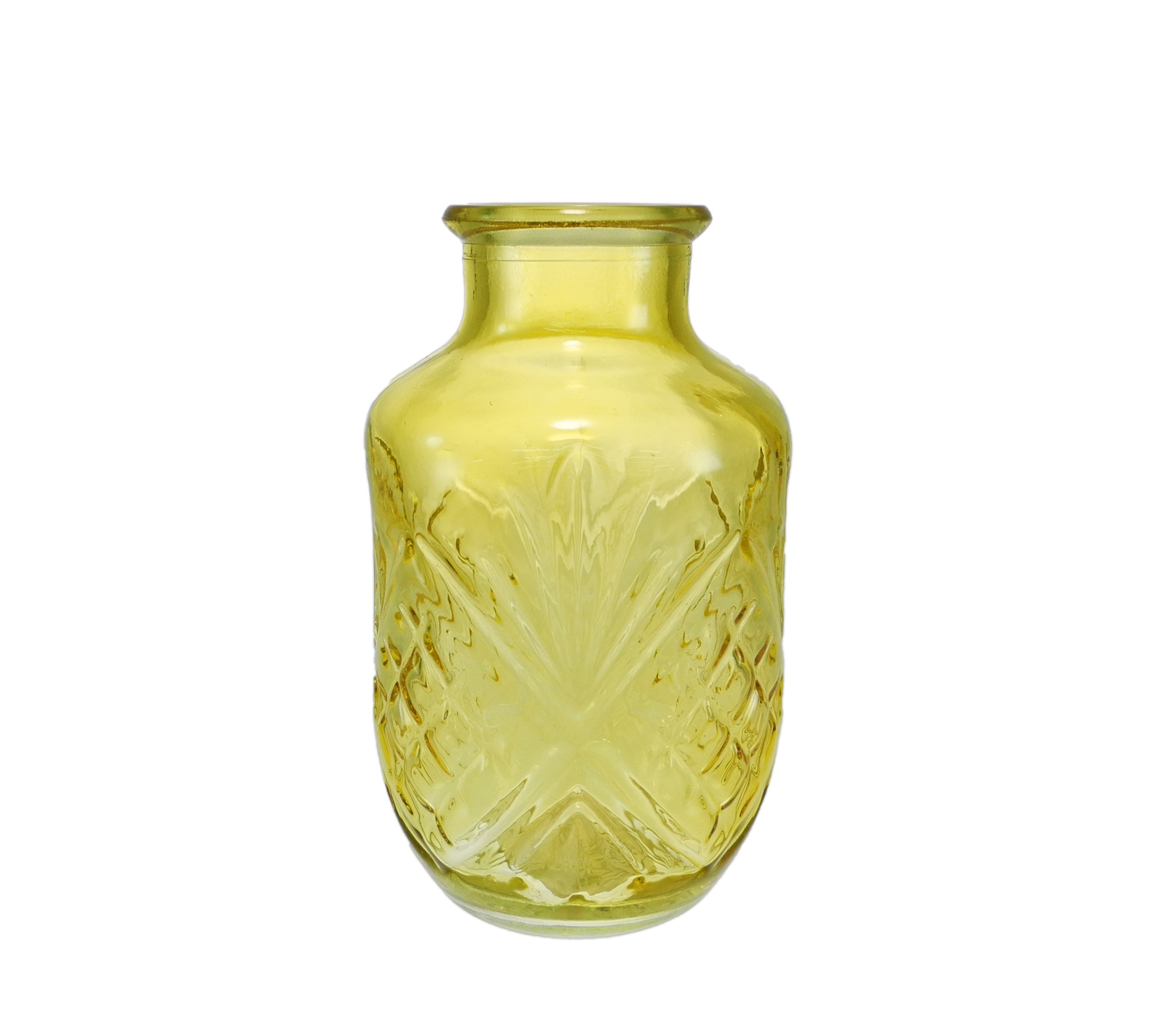 Colored Relief Incised Vase YD-CGV-045