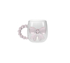 Pink Bow Accessory Round Glass Water Cup YD-CUP-167