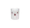 Cylindrical Glass Water Cup with A Patch on The Top YD-CUP-170