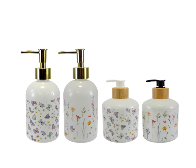 The Butterfly Presses The Head of The Hand Sanitizer Bottle YD-HSB-024