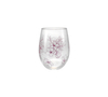 Cherry Blossom Pattern Glass Water Cup YD-CUP-177