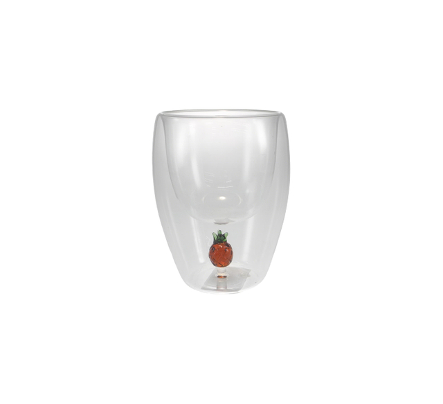 Strawberry Interior Glass Water Cup YD-CUP-153