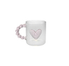 Love-shaped Cylindrical Glass Water Cup YD-CUP-166