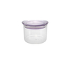 Plastic Lid Clear High-boron-silica Glass Storage Jar YD-STJ-209