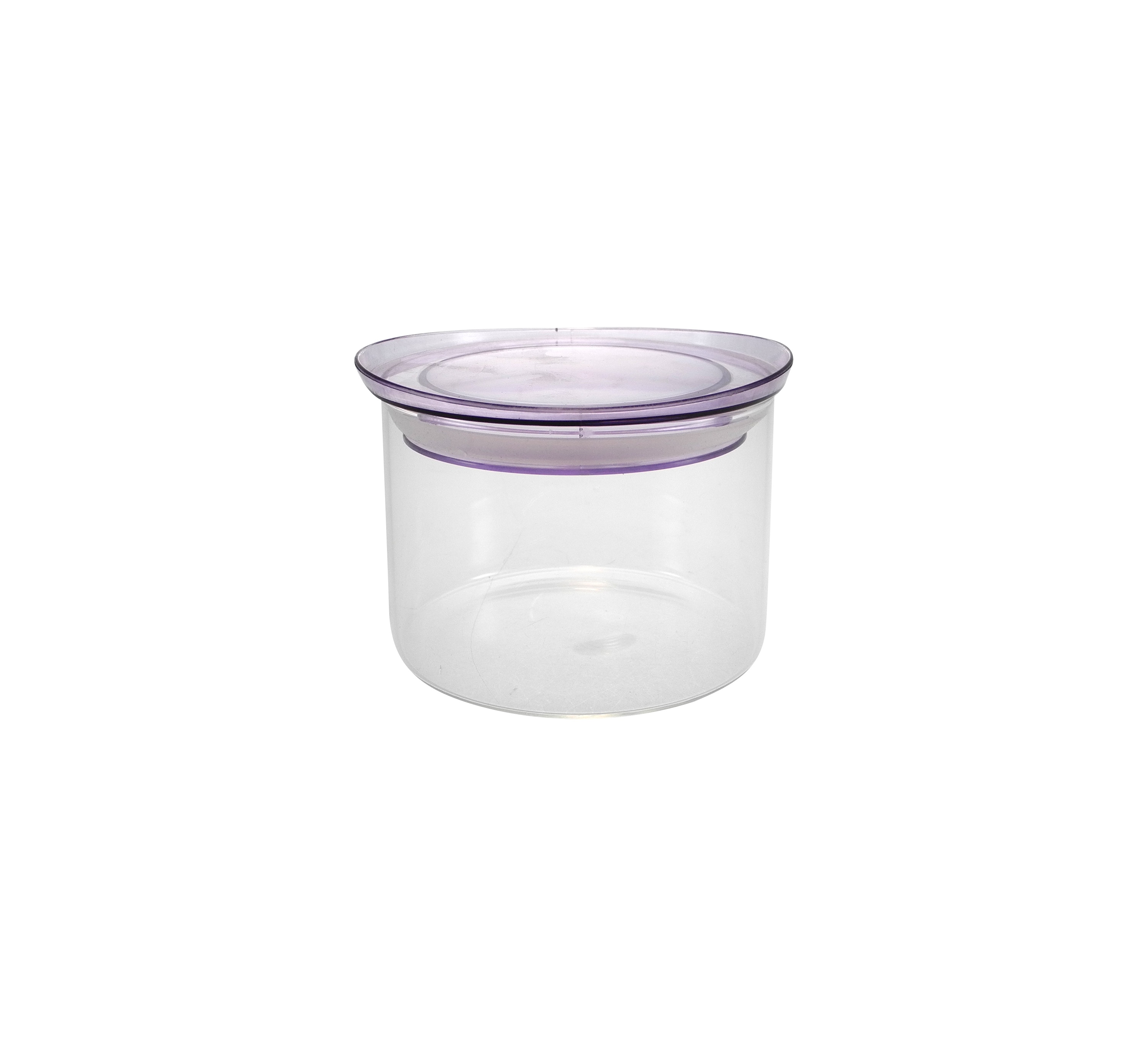 Plastic Lid Clear High-boron-silica Glass Storage Jar YD-STJ-209