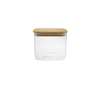 Square Clear Glass Storage Jar Made of High Borosilicate Glass YD-STJ-208