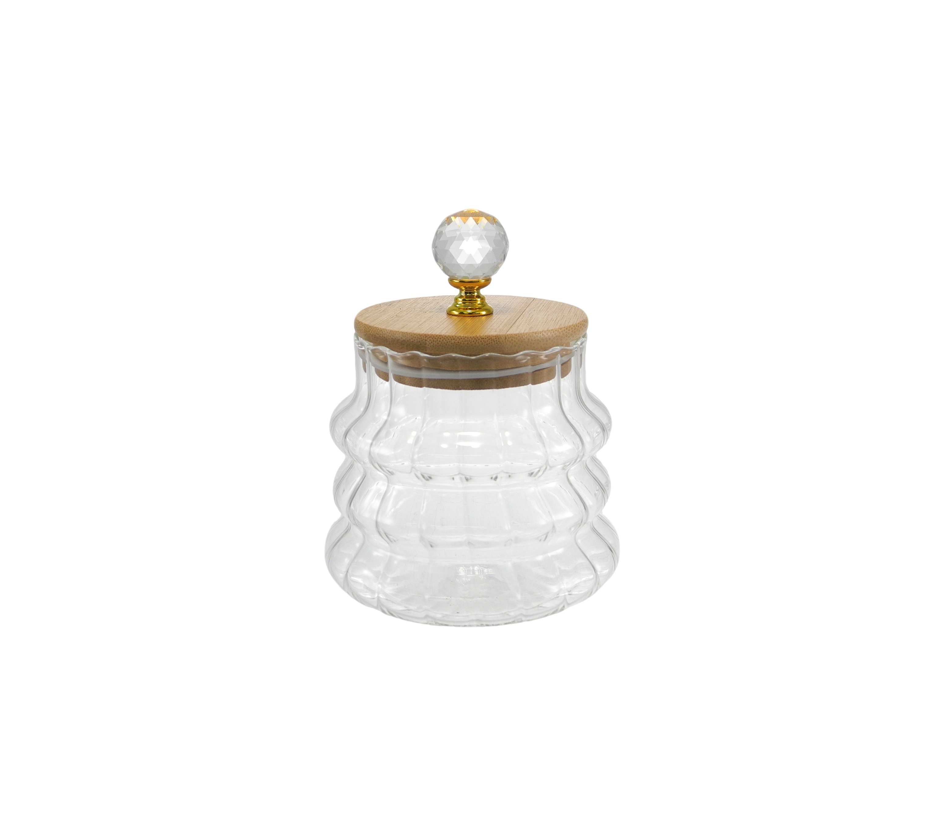 Christmas Tree High Borosilicate Glass Storage Jar YD-STJ-200