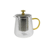 Transparent Dot-shaped Glass Kettle YD-KEL-014