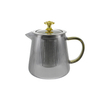 Vertical Striped Grey Glass Kettle YD-KEL-019