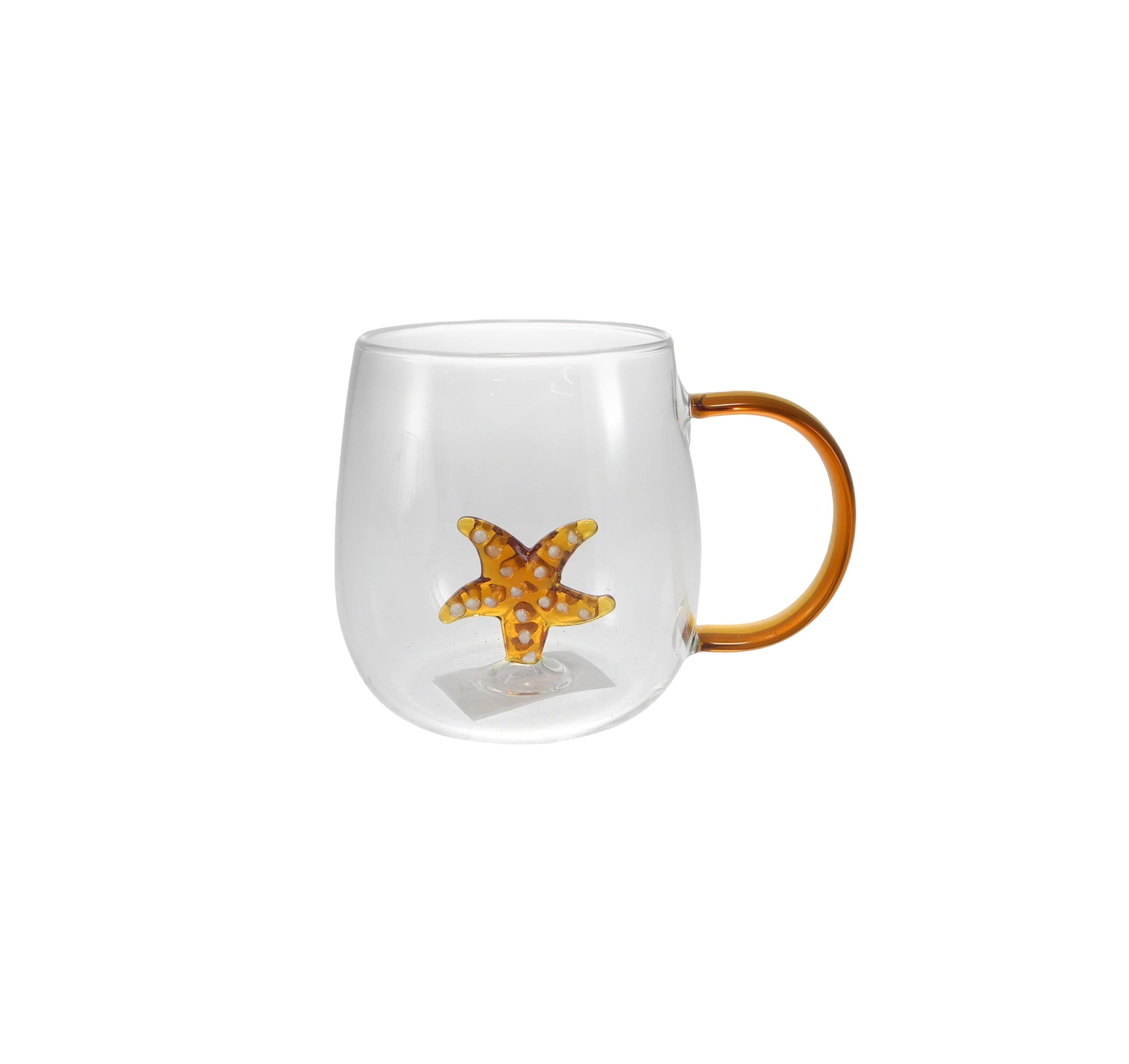 Glass Water Cup with Handle YD-CUP-158