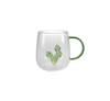 Colored Handle Glass Water Cup YD-CUP-189