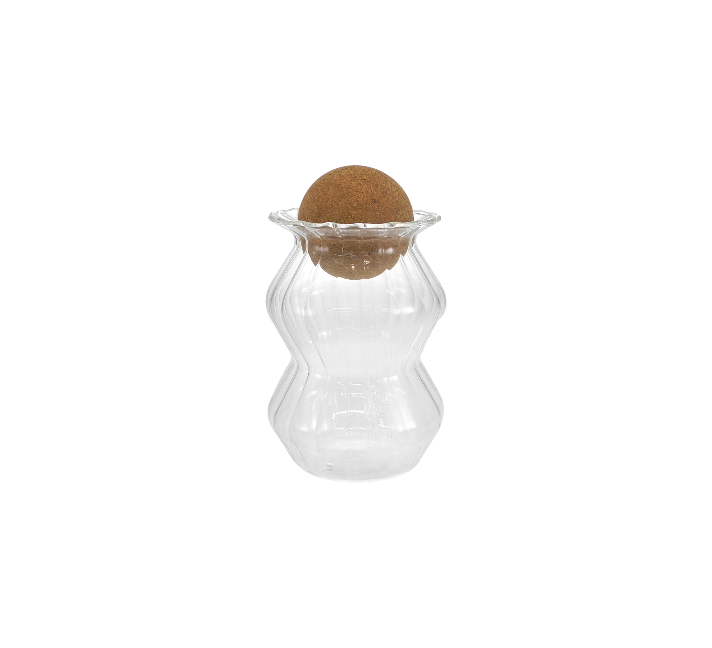Cork Stoppered Borosilicate Glass Storage Tank YD-STJ-191