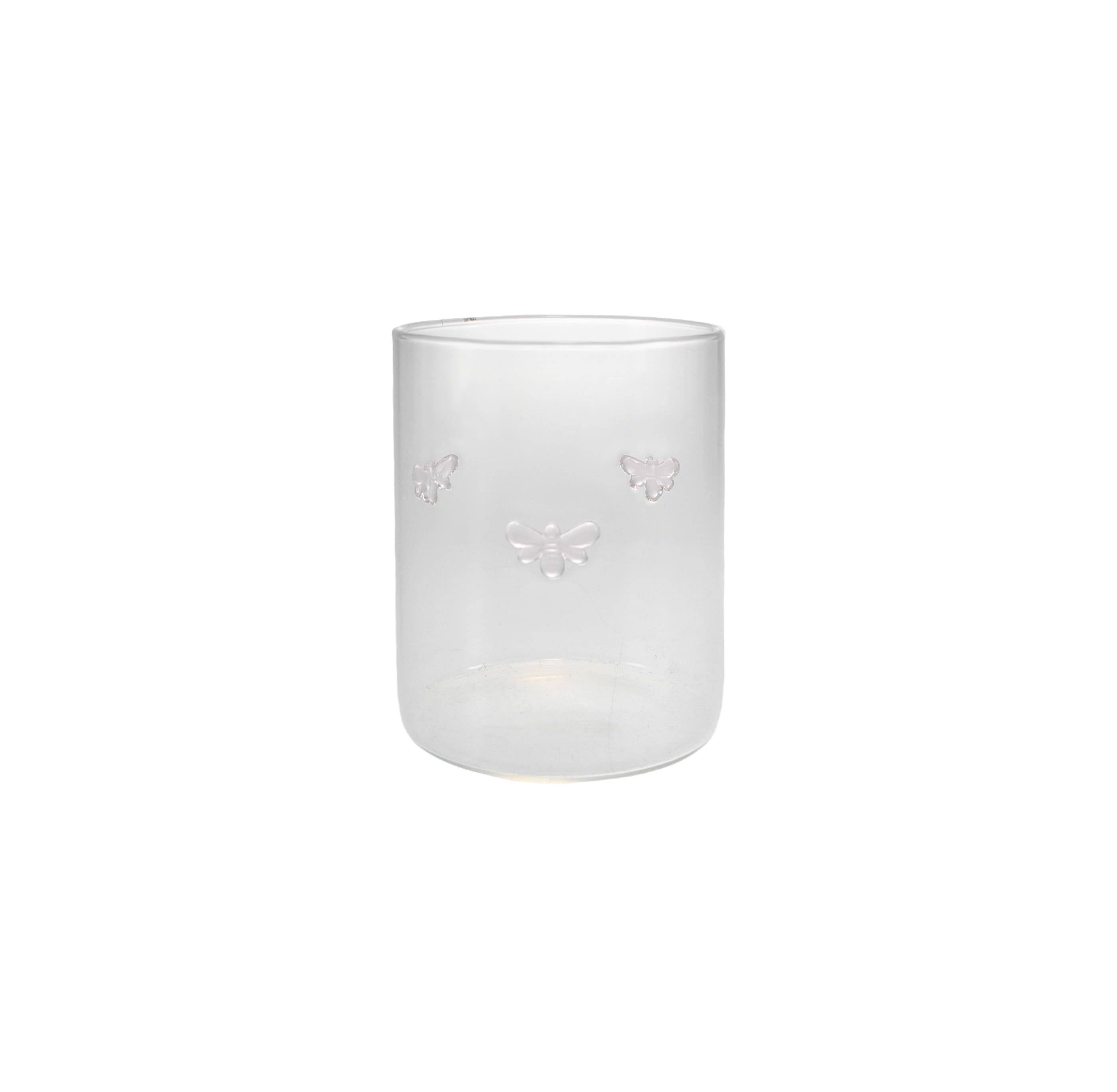 Brogan Bow Sticker Glass Water Cup YD-CUP-168