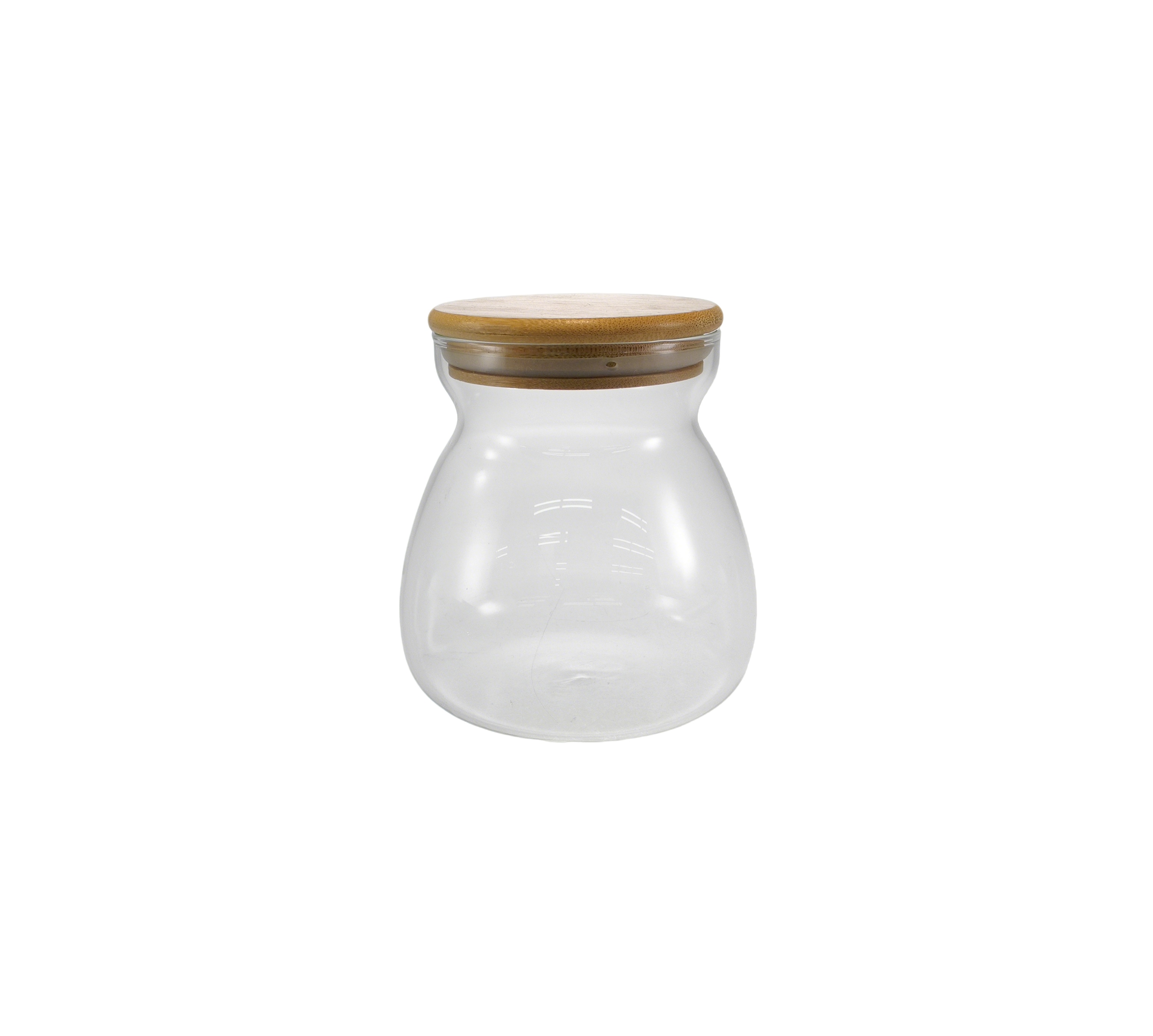 Wooden Cover with High Borosilicate Glass Storage Tank YD-STJ-197