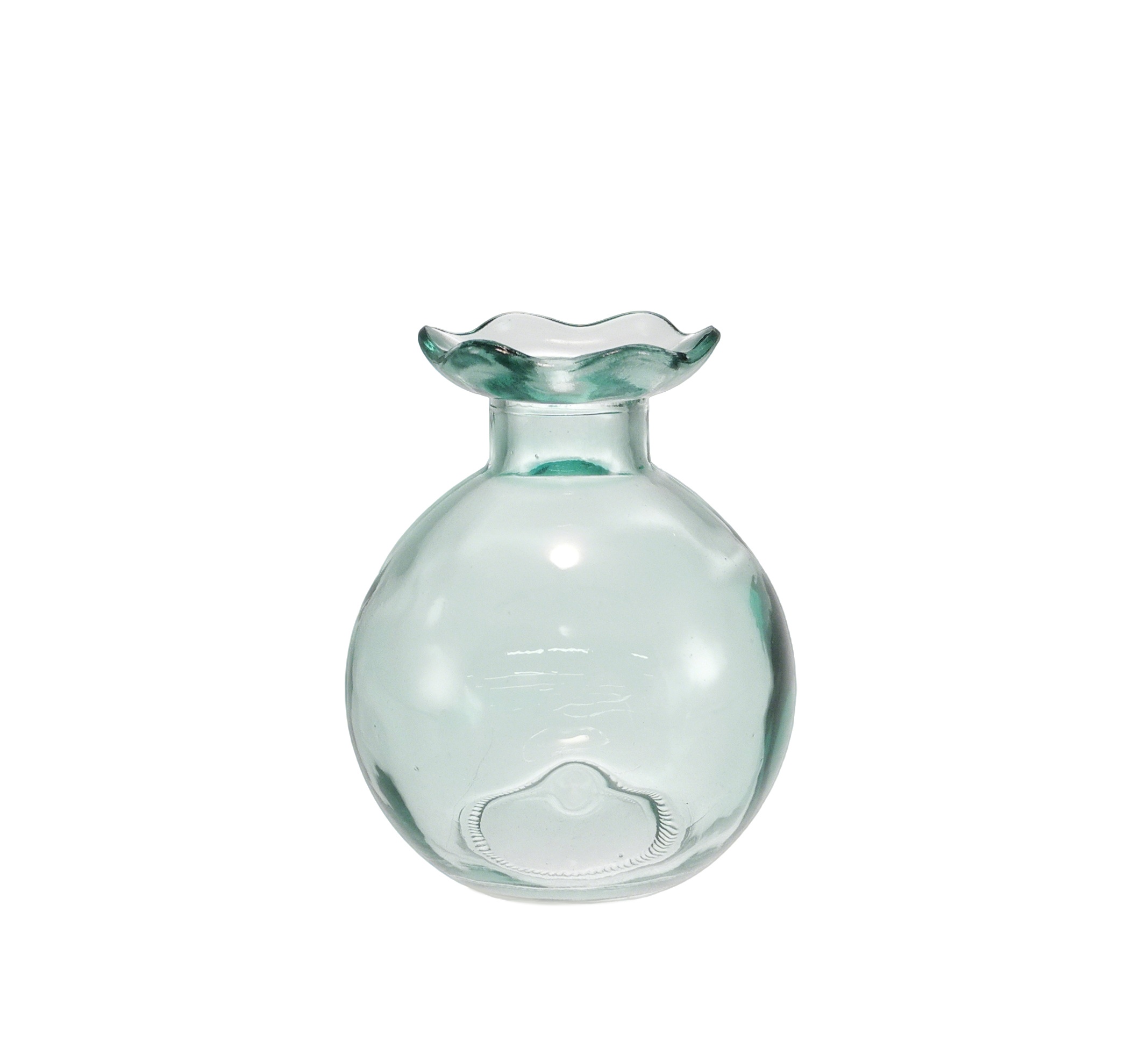 Colored Recycling Green Small Flower Vase YD-CGV-040