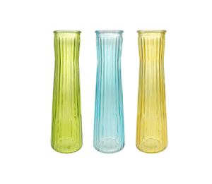 Colored Vertical Striped Vase YD-CGV-042