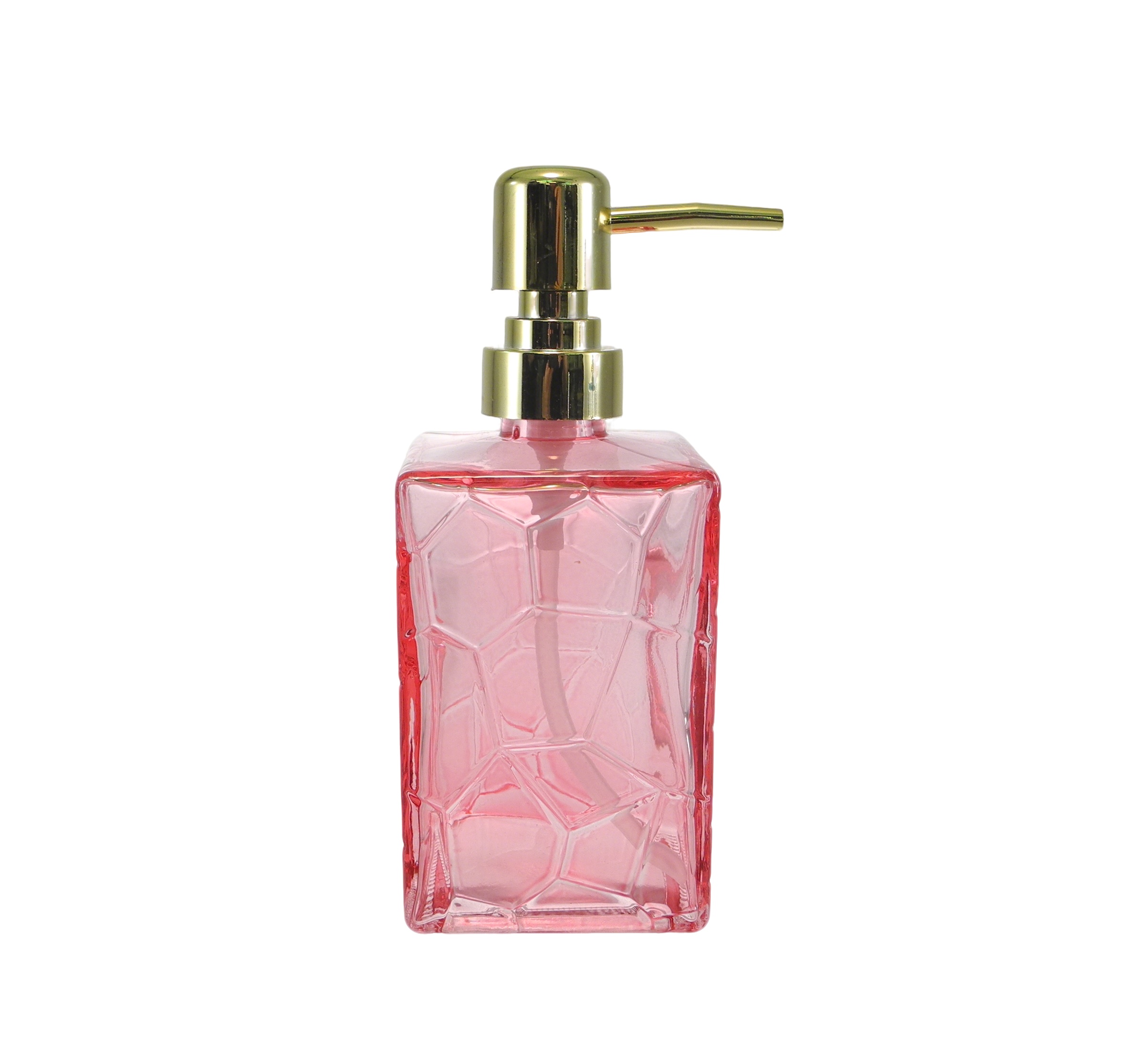 Square Honeycomb Pattern Pressing Head Hand Sanitizer Bottle YD-HSB-025