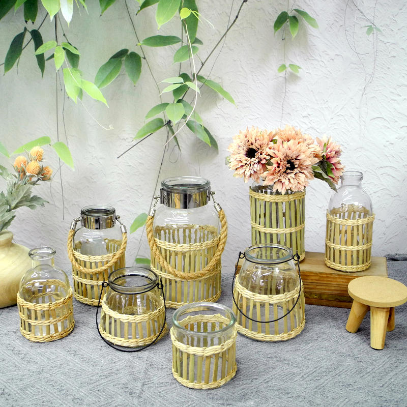 Large Mesh Woven Glass Vases YD-ACC-022
