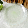 Flower Pattern Glass Plate YD-GLSP-015