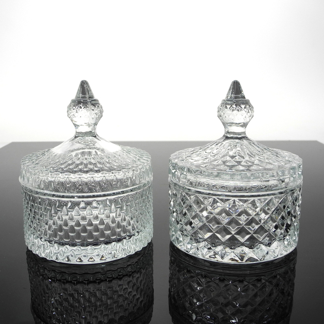 Small Items Storage Glass Container YD-BC-006