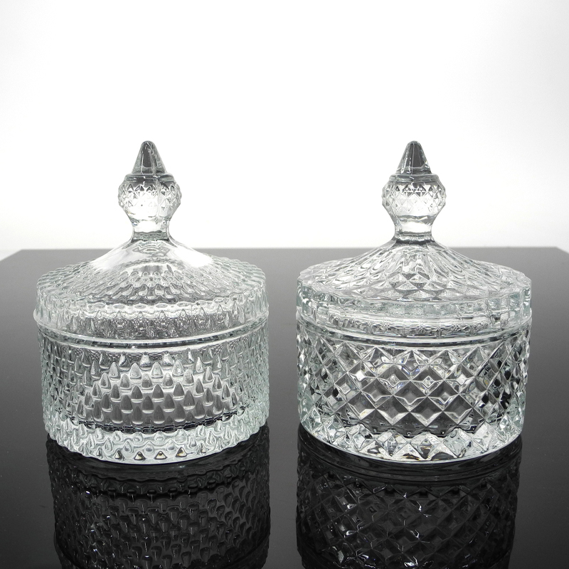 Small Items Storage Glass Container YD-BC-006