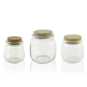 Cork Glass Jam Jar YD-JAR-003