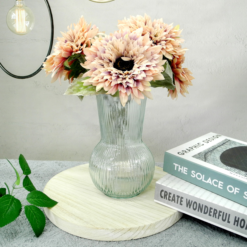 Special-shaped Transparent Glass Vases YD-CGV-001