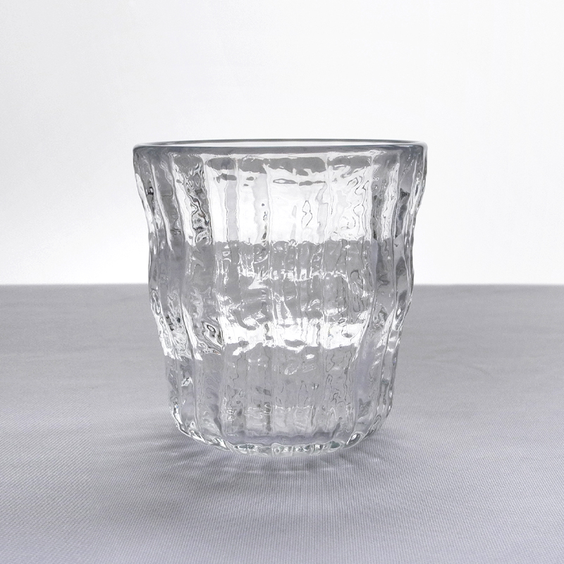 Bark Pattern Glass Cup YD-CUP-016