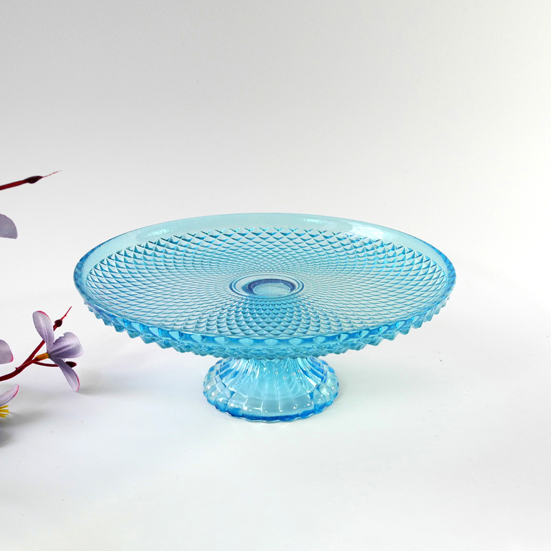 Blue Tiered Dinner Plate YD-PTE-003
