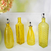 Yellow Oil & Vinegar Glass Bottle YD-OVB-001