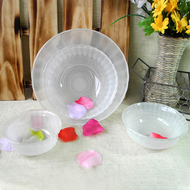 White Bowl And Plate Set YD-BOW-003