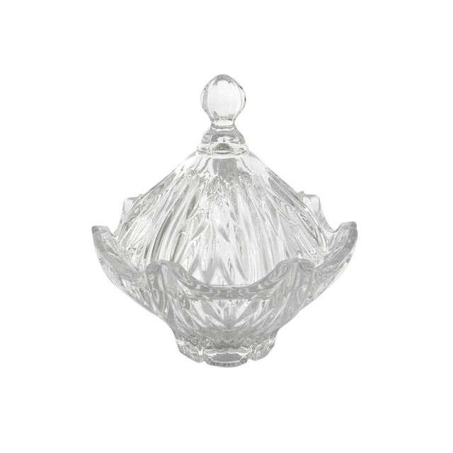 Lace Glass Storage Container YD-BC-007