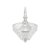 Embossed Patterned Glass Storage Container YD-BC-009