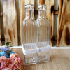 Transparent Stripes Glass Bottle YD-BOT-006