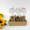 Transparent Glass Clip Bottle YD-CBT-006