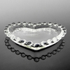 Heart-shaped Glass Plate YD-GLSP-008