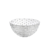 Brick Pattern Transparent Glass Bowl YD-BOW-007