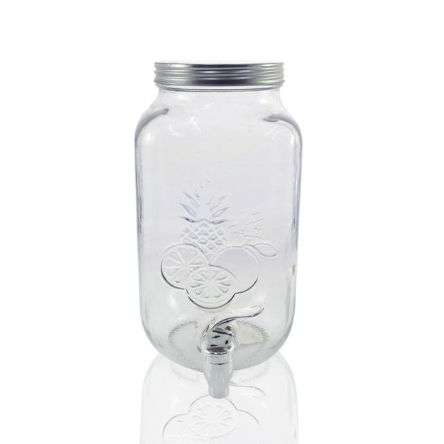 Fruit Relief Pattern Glass Jug YD-JUG-005