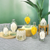 Cotton Thread Leaves Glass Vases YD-ACC-029