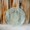 Green Embossed Dinner Plate YD-PTE-011