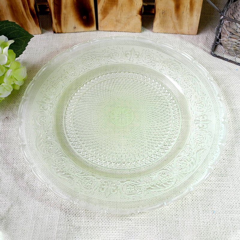 Candy Colors Glass Plate YD-GLSP-014