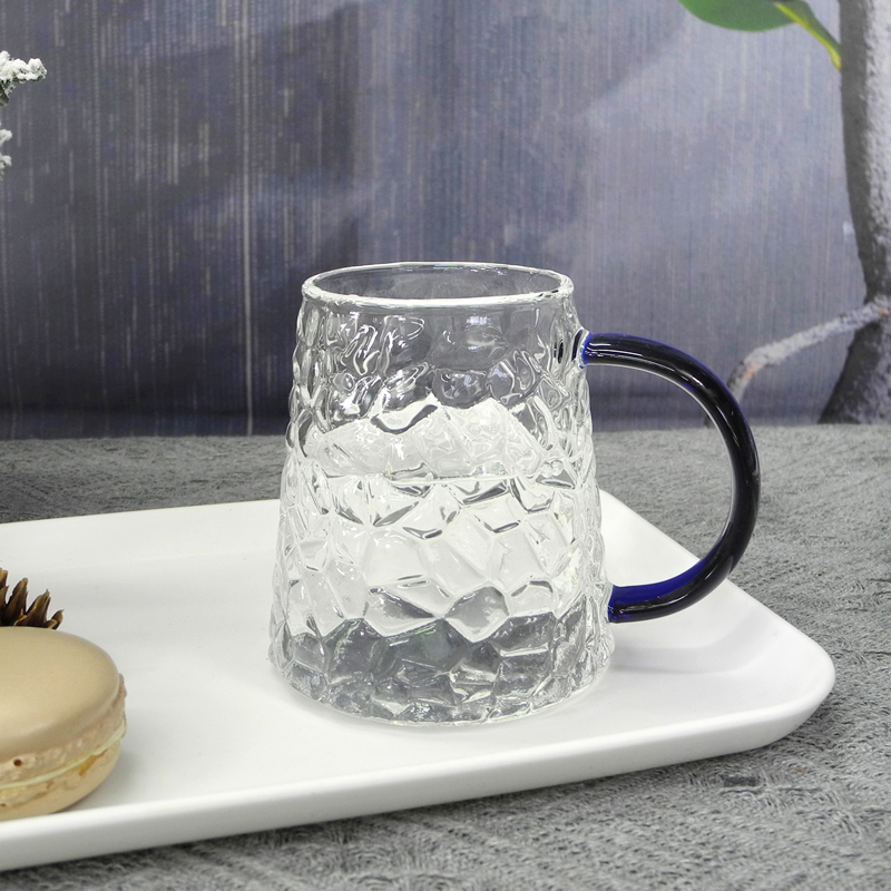 Fragmentary Pattern Glass Cup YD-CUP-026