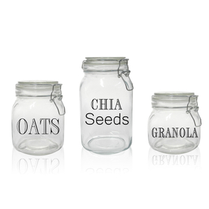 Sticker Buckle Storage Jar YD-STJ-009