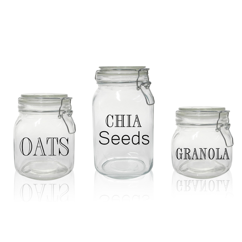 Sticker Buckle Storage Jar YD-STJ-009