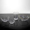 Heart-shaped Transparent Glass Bowl YD-BOW-012