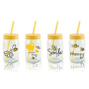Sticker Pattern Straw Cup YD-CUP-003