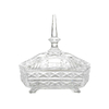 Embossed Patterned Glass Storage Container YD-BC-009