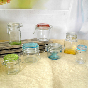 Buckle Glass Storage Jar YD-STJ-008